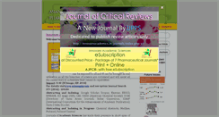 Desktop Screenshot of ajpcr.com